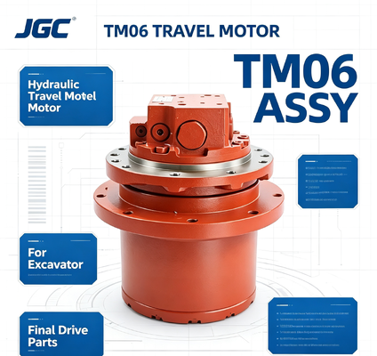 TM06 Componenti per macchine da cantiere Motore di traslazione idraulico assieme finale per escavatore