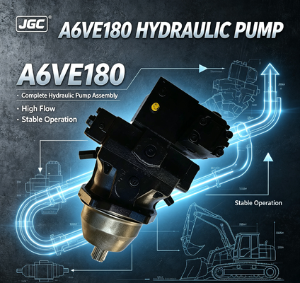 A6VE180 Gruppo Pompa Idraulica Completo Flusso Elevato Funzionamento Stabile
