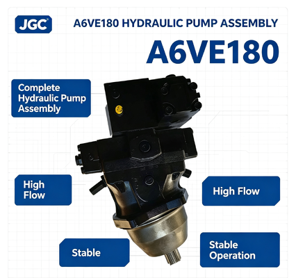 A6VE180 Gruppo Pompa Idraulica Completo Flusso Elevato Funzionamento Stabile