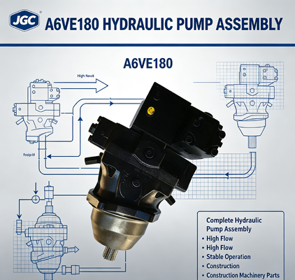A6VE180 Gruppo Pompa Idraulica Completo Flusso Elevato Funzionamento Stabile