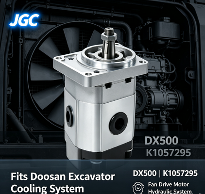 K1057295 Motore Idraulico Ventola DX500, Motore Idraulico Ventola Escavatore Alta Prestazione per Escavatore Doosan