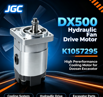 K1057295 Motore Idraulico Ventola DX500, Motore Idraulico Ventola Escavatore Alta Prestazione per Escavatore Doosan